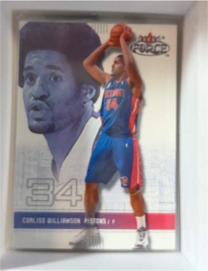 2001-02 Fleer Force #34 Corliss Williamson — front