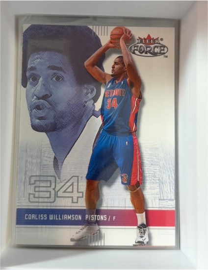 2001-02 Fleer Force #34 Corliss Williamson — front