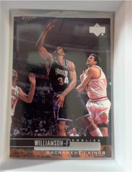 1999-00 Upper Deck #285 Corliss Williamson — front