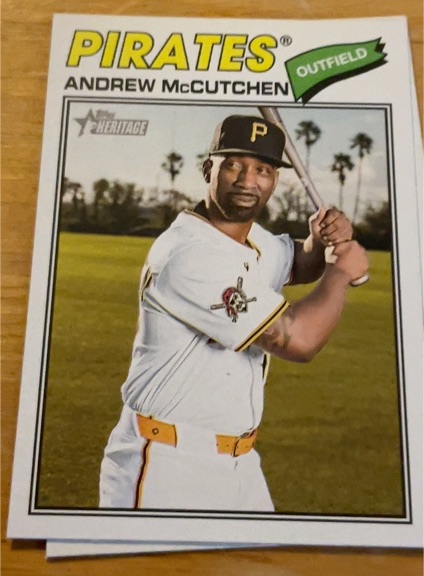 2026 Topps Heritage #270 Andrew McCutchen — front