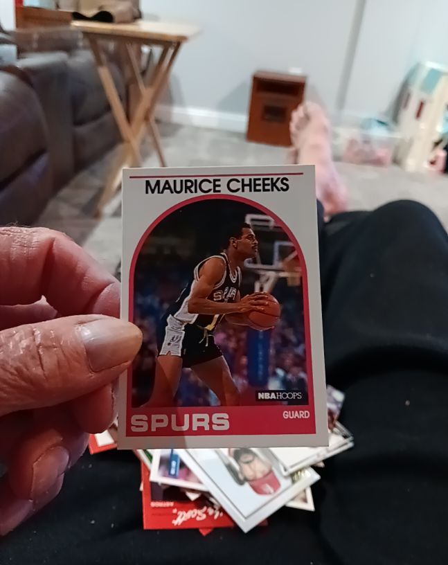 1989-90 NBA Hoops #320 Maurice Cheeks — front