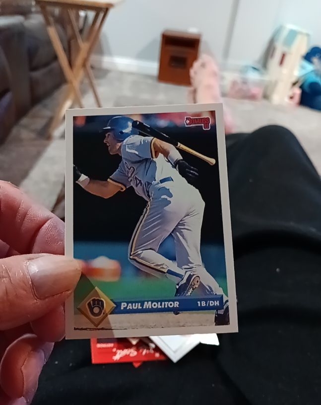 1993 Donruss #75 Paul Molitor — front
