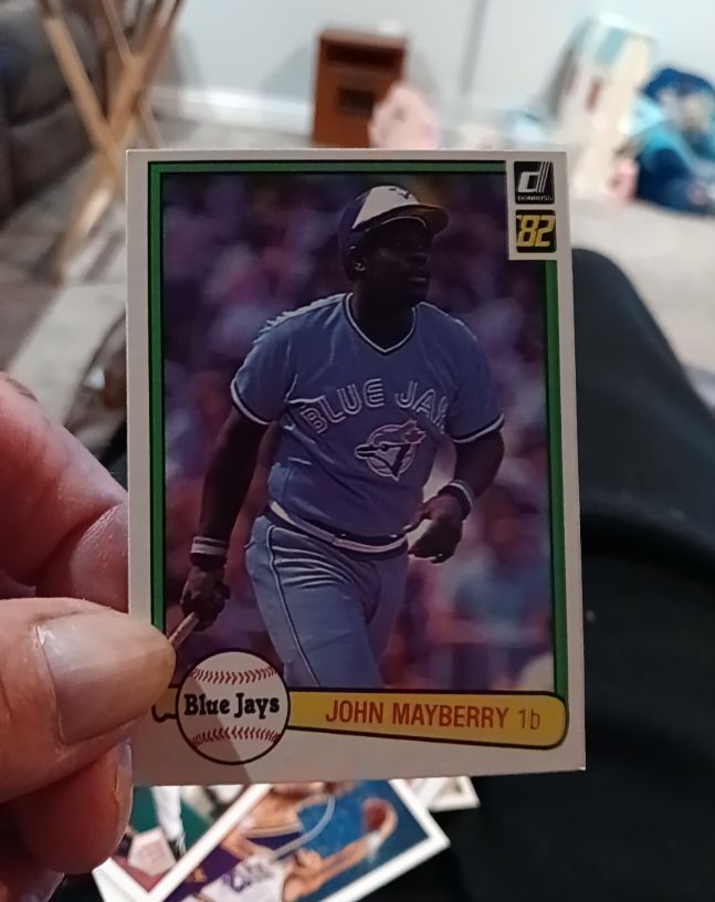 1982 Donruss #306 John Mayberry — front