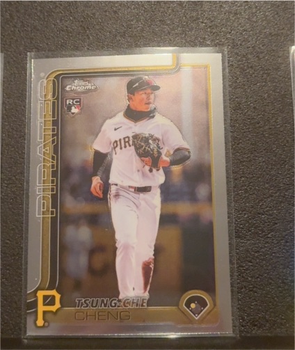 2025 Topps Chrome Update Series #USC74 Tsung-Che Cheng — front