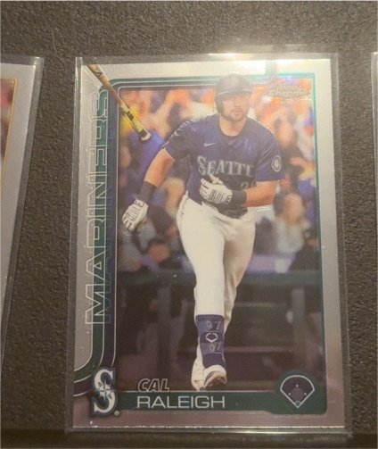 2025 Topps Chrome Update #USC45 Cal Raleigh — front