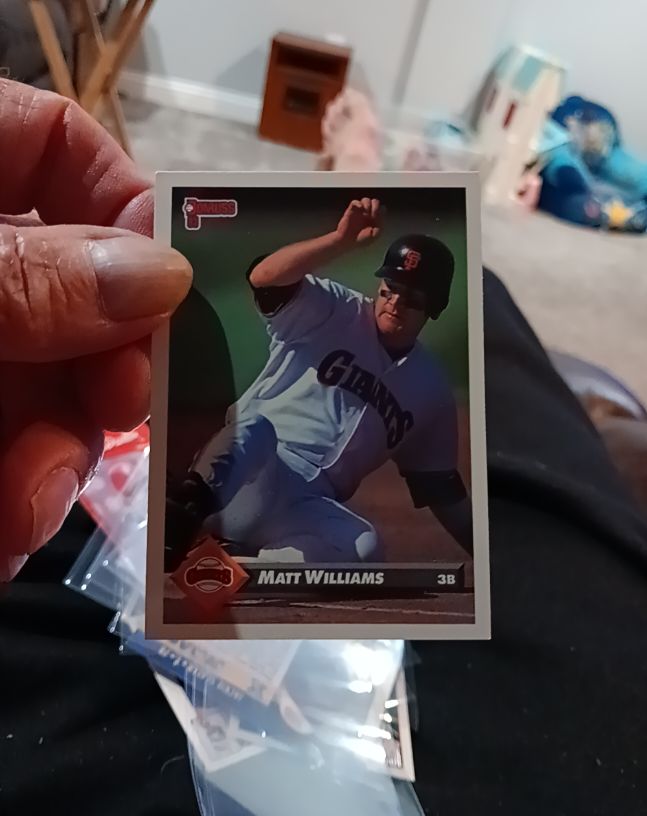 1993 Donruss #182 Matt Williams — front