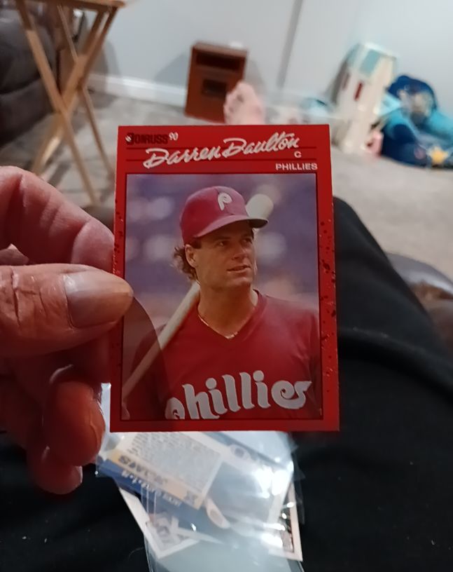 1990 Donruss #194 Darren Daulton — front