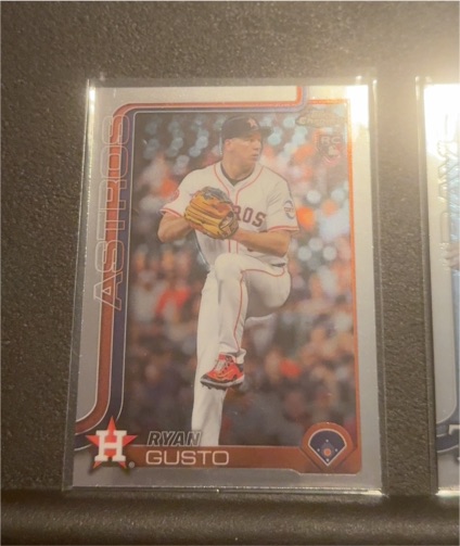 2025 Topps Chrome Update #USC107 Ryan Gusto — front