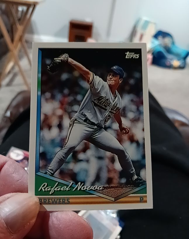 1994 Topps #623 Rafael Novoa — front