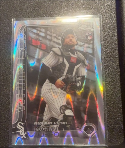 2025 Topps Chrome Update #USC169 Edgar Quero — front