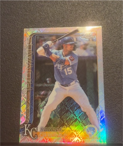 2025 Topps Chrome Update #USC158 Randal Grichuk — front