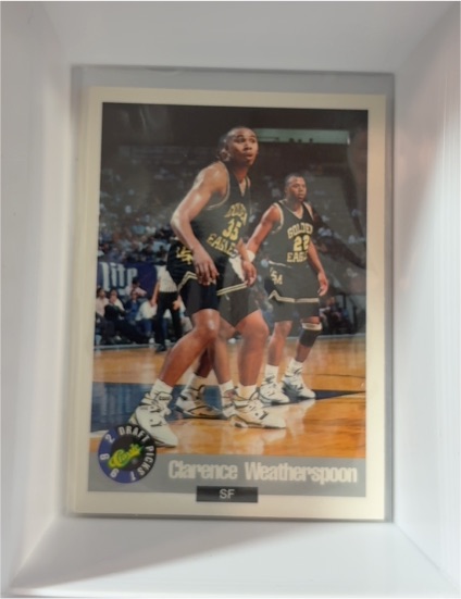 1992 Classic Draft Picks #28 Clarence Weatherspoon — front