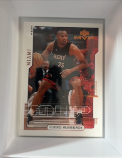 2000-01 Upper Deck MVP #84 Clarence Weatherspoon — front