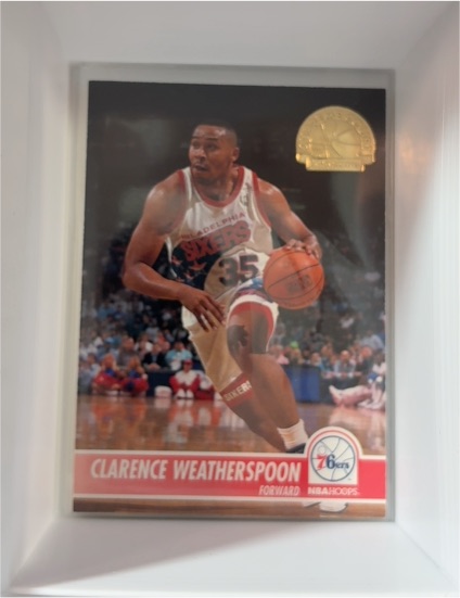 1994-95 Hoops Supreme Court #SC35 Clarence Weatherspoon — front