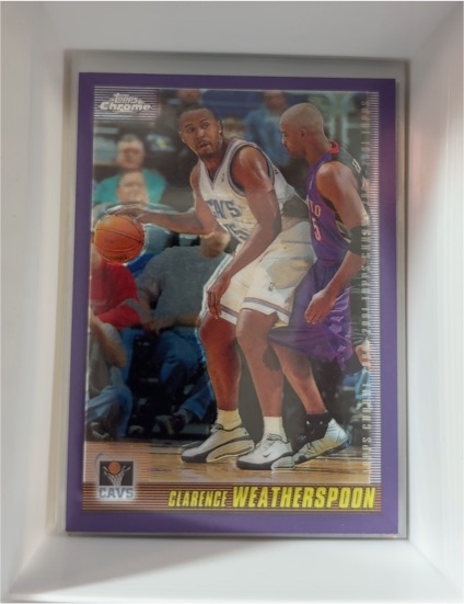 2000-01 Topps Chrome #108 Clarence Weatherspoon — front