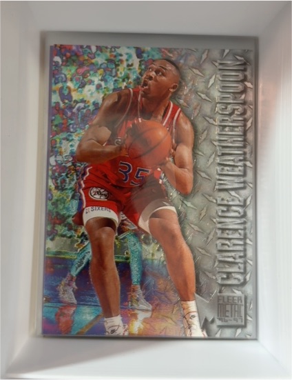 1996-97 Fleer Metal #74 Clarence Weatherspoon — front