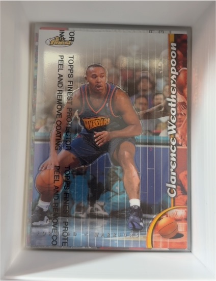 1998-99 Topps Finest #26 Clarence Weatherspoon — front