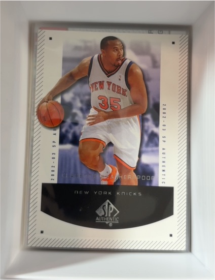 2002-03 Upper Deck SP Authentic #64 Clarence Weatherspoon — front