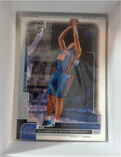 2002-03 Upper Deck MVP #123 Clarence Weatherspoon — front