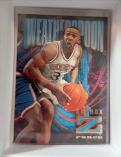 1996-97 Skybox Z-Force #67 Clarence Weatherspoon — front