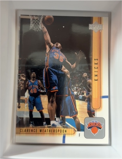 2001-02 Upper Deck #340 Clarence Weatherspoon — front