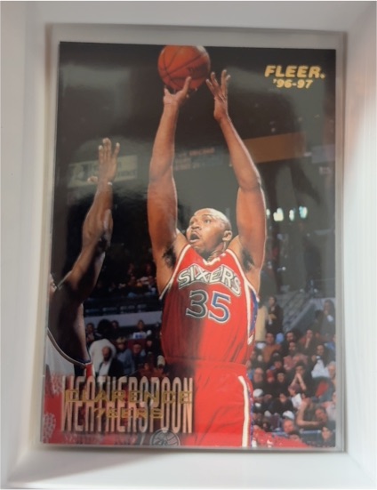 1996-97 Fleer #84 Clarence Weatherspoon — front