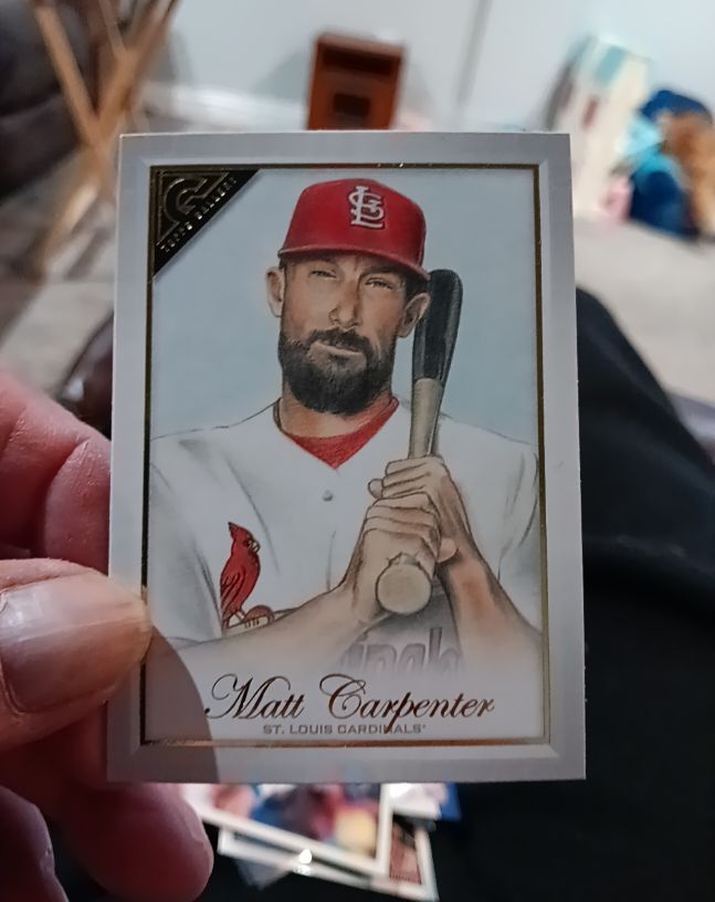2019 Topps Gallery #88 Matt Carpenter — front