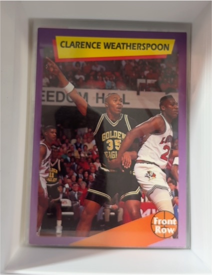 1992 Front Row Dream Picks #23 Clarence Weatherspoon — front