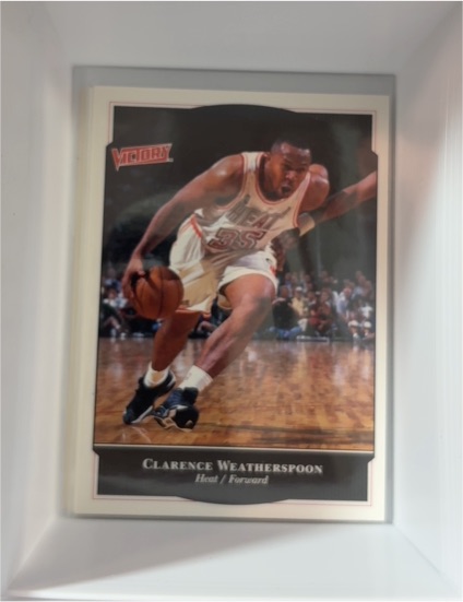 2000-01 Upper Deck Victory #109 Clarence Weatherspoon — front