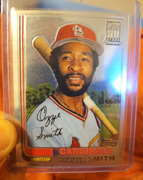 2001 Topps Chrome Traded #T106 Ozzie Smith — front