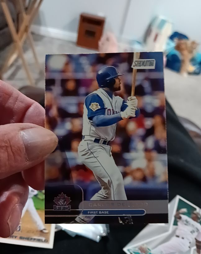 2001 Topps Stadium Club #21 Carlos Delgado — front