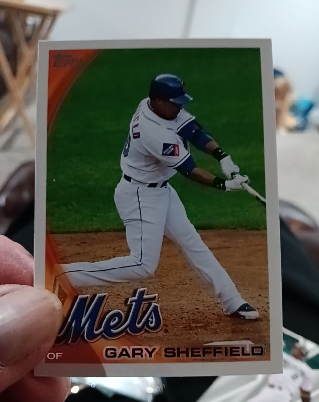 2010 Topps #299 Gary Sheffield New York Mets — front