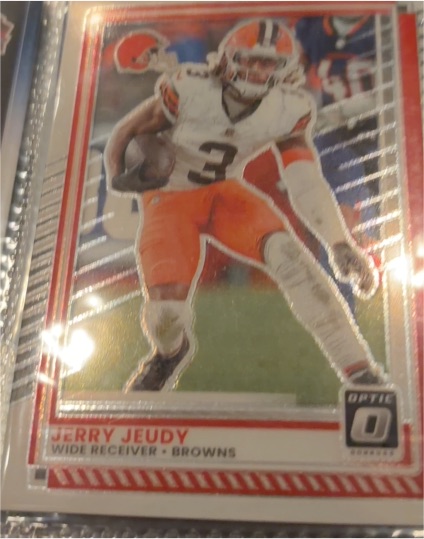 2025 Panini Donruss Optic #127 Jerry Jeudy — front