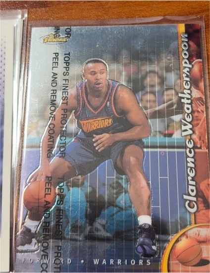 1998-99 Topps Finest #26 Clarence Weatherspoon — front