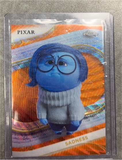 2025 Topps Chrome Disney #83 Sadness — front
