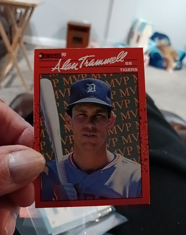 1990 Donruss MVP #BC-26 Alan Trammell — front