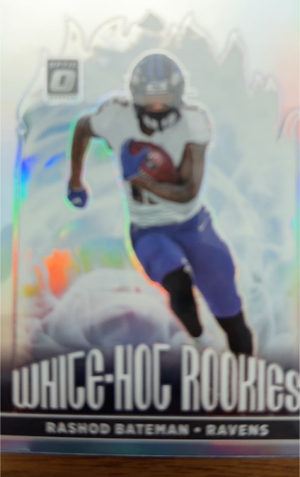 2021 Panini Donruss Optic #WHR-5 Rashod Bateman White Hot Rookies — front
