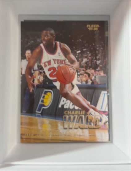 1997-98 Fleer #18 Charlie Ward — front
