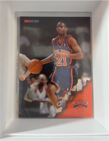 1996-97 NBA Hoops #108 Charlie Ward — front