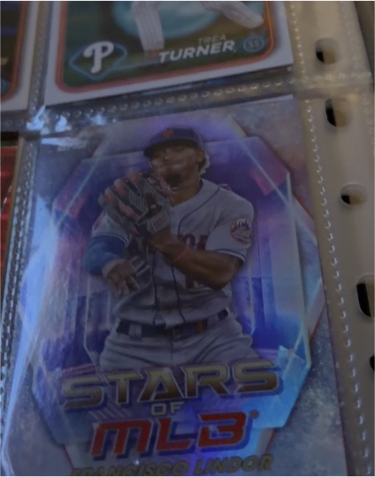2023 Topps Series 1 Stars of MLB Chrome #SMLBC-28 Francisco Lindor — front