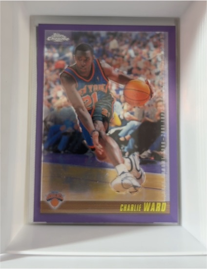 2000-01 Topps Chrome #52 Charlie Ward — front