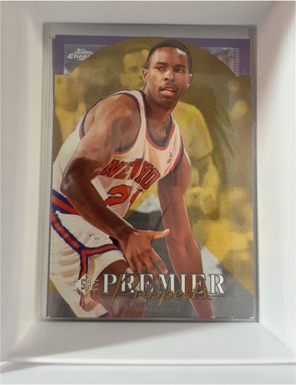 1994-95 Upper Deck SP #25 Charlie Ward Premier Prospects — front
