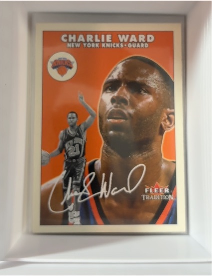 2000-01 Fleer Tradition #67 Charlie Ward — front