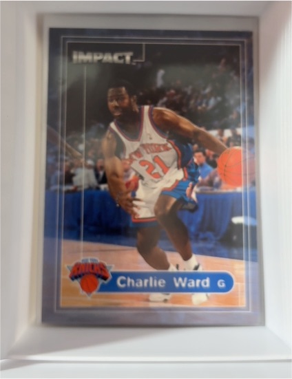 1999-00 SkyBox Impact #7 Charlie Ward — front