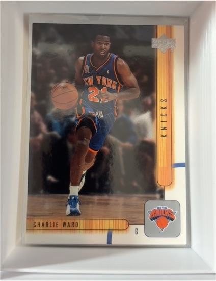 2001-02 Upper Deck #338 Charlie Ward — front