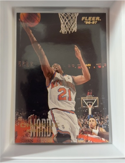 1996-97 Fleer #229 Charlie Ward — front