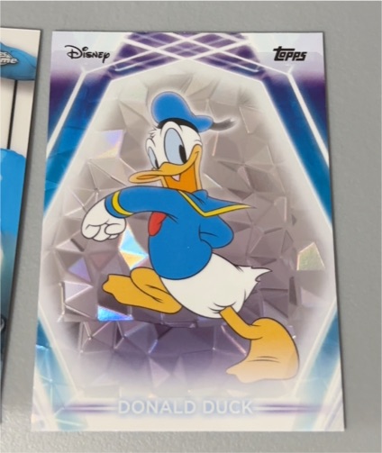 2025 Topps Chrome Disney #34 Donald Duck — front