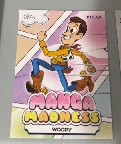 2026 Topps Disney Neon Manga Madness MM-1 Woody — front