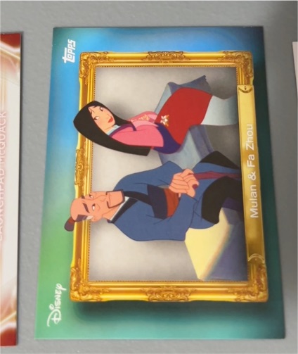 2025 Topps Disney Wonder #158 Mulan & Fa Zhou — front