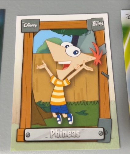 2026 Topps Disney #Phineas Phineas and Ferb — front